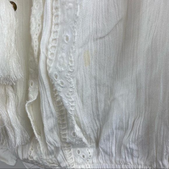 American Rag NWT Peasant Style Bell Sleeve Crop Top - Picture 10 of 10